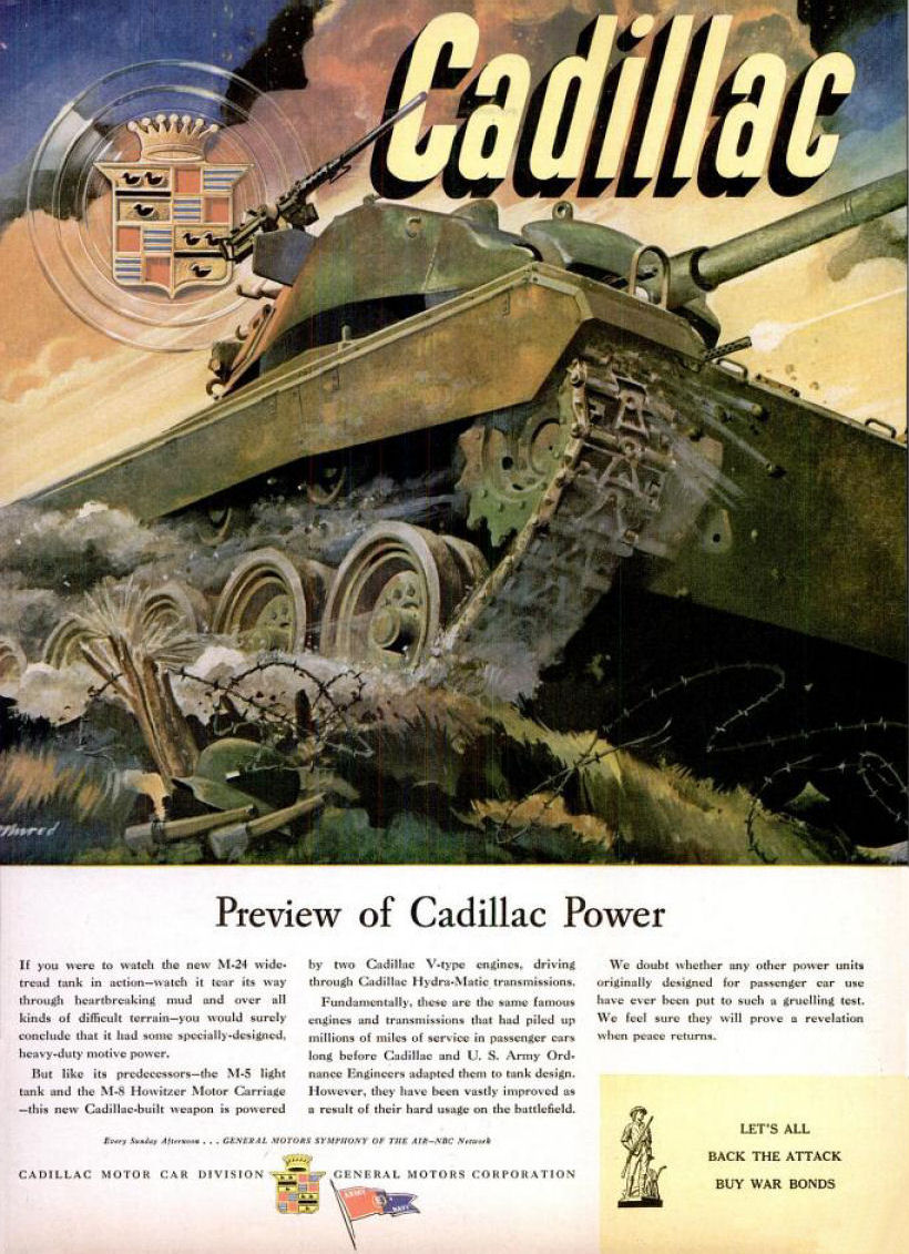 1942 - 1945 Cadillac 4